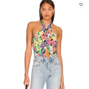 AFRM floral bodysuit